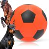 Herding Ball for Dogs & Horses – Giant Outdoor Pet Play Ball for Australian Shepherds, Working Dogs & Horses (Orange & Black)