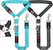 Dog Seat Belt Harness for Car – Retractable Pet Restraint for Safe Travel