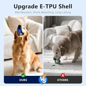 Interactive Smart Electric Dog Toy Ball – Automatic Rolling, Bouncing & Vibrating Toy for Medium & Large Dogs