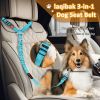 Dog Seat Belt Harness for Car – Retractable Pet Restraint for Safe Travel