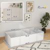 Whelping Box for Puppies and Dogs w/ Waterproof Pee Pad & Adjustable Door for Medium, Small Dogs, 77" x 38" x 19"