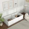 Whelping Box for Puppies and Dogs w/ Waterproof Pee Pad & Adjustable Door for Medium, Small Dogs, 77" x 38" x 19"