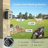 Ultrasonic Anti-Barking Device – 55 ft Range Dog Bark Control with 3 Sensitivity Levels (Indoor/Outdoor)