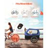 Dog Bike Trailer – Supports up to 88 lbs – Pet Cart Bicycle Carrier for Small & Large Dogs