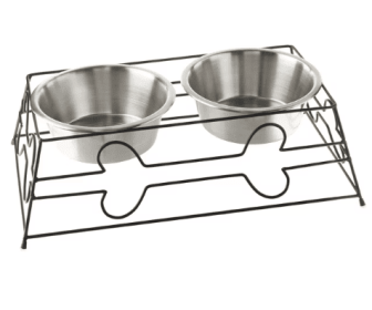 Vibrant Life Elevated Dog Bowls, Large, 54 fl oz Search on Amazon   Search on ebay