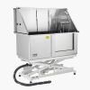 50 Inch Electric Dog Grooming Bath Tub Stainless Steel w Water Filter