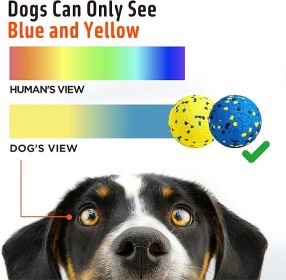 3.9'' Dog Balls Tennis Ball for Aggressive Chewers