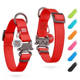 Waterproof Dog Collar – Heavy-Duty Adjustable Dog Collar with Metal Buckle