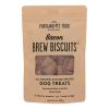 Portland Pet Food Company Bacon Brew Biscuits Dog Treats – Natural Crunchy Dog Biscuits (5 oz Bags, Case of 6)