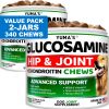 2-Pack Glucosamine & Chondroitin Joint Chews for Dogs