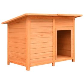 Dog House Brown, Green Solid pine wood 47.2 x 30.3 x 33.9 in