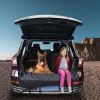 Dog Car Seat Cover, Back Seat Extender for Dogs, Dog Hammock for Car Backseat, Non Inflatable Dog seat Cover for Back seat