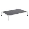 VEVOR Elevated Dog Bed for Large Dog Portable Raised Dog Cot with Teslin Mesh XL