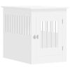 Dog Crate Furniture White Engineered wood, Steel Medium Durable