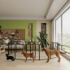 Dog Playpen – 40 Inch 16 Panels Puppy Playpen – Dog Exercise Pen for Large
