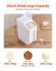 4.5Gal/20L Large Ingredient Storage Container Airtight Kitchen Flour Bin
