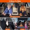 Dog Car Seat Cover, Back Seat Extender for Dogs, Dog Hammock for Car Backseat, Non Inflatable Dog seat Cover for Back seat