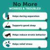Hemp Calming Chews for Dogs Dog Anxiety Relief Treats with Hemp Oil Turmeric Valerian Ginger Health and Wellness Supplements for Dogs Hip and Joint Su