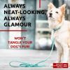 Mint Rolled Leather Dog Leash – 6FT x .04IN Heavy Duty Genuine Leather Dog Leash