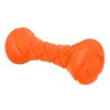 Floating Barbell Dog Fetch Toy – Durable Outdoor Training Toy for Dogs (Orange)