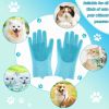Dog Rubbing Bath Supplies Pet Dog Bath Gloves