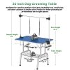 36 Inch Foldable Dog Grooming Table for Home with Adjustable Arm, Noose, Non-Slip Surface, and Storage Mesh Tray