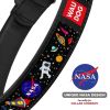 NASA Genuine Leather Dog Collar – Heavy-Duty Adjustable Leather Dog Collar