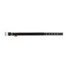 Reflective Nylon Dog Collar (Black)– Heavy-Duty Adjustable Dog Collar with Metal Buckle