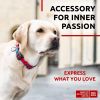 Watermelon Nylon Dog Collar – Adjustable Dog Collar with QR ID Tag for Dogs