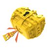 Pet Dog Toothbrush Chew Toys – Upgraded Treasure Chest Sounding Toy – Dental Care Tooth Cleaning