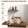 Pet Sofa Dog Bed Couch, Foldable Cat Lounger PU Leather Cover for Medium & Large Sized Animals, 39" x 21.75" x 17.75", Expandable to 52" x 30.25" x 7"