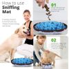 Adjustable Snuffle Mat for Dogs – Interactive Foraging Puzzle Toy for Slow Feeding and Mental Stimulation