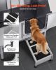 62 Inch Dog Grooming Bath Tub Stainless Steel w Ramp Water Filter