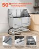 50 Inch Electric Dog Grooming Bath Tub Stainless Steel w Water Filter