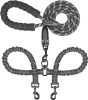 Dual Dog Leash – 360° Swivel No-Tangle Double Dog Walking Leash