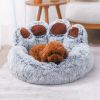 Dog Bed Cat Pet Sofa Cute Bear Paw Shape Comfortable Cozy Pet Sleeping Beds For Small, Medium, And Large Dogs And Cats