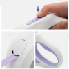 Streamer LED Lights Retractable Dog Leash – Automatic Extending Nylon Pet Lead
