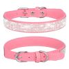 Shiny Artificial Rhinestone Pet Collar – Stylish Dog & Cat Collar