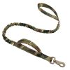 K9 Tactical Bungee Dog Leash – Adjustable Military Training Leash with Dual Control Handles