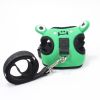 Frog Dog Harness and Leash Set – Breathable Mesh Backpack Vest for Small and Medium Dogs