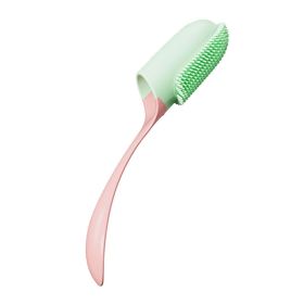 Dogs and Cats Oral Teeth Cleaning Brush with Handle (Type: Oral Cleaning Tools, Color: Pink)
