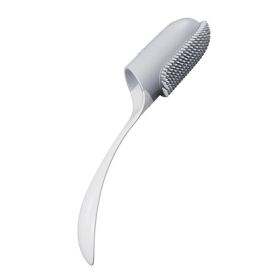 Dogs and Cats Oral Teeth Cleaning Brush with Handle (Type: Oral Cleaning Tools, Color: White)