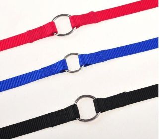 Double Trouble Dog Leash Coupler - Walk Two Dogs With Ease! (Color: black, size: L)