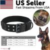2-Inch Wide Tactical Heavy-Duty Nylon Dog Collar – K9 Military Collar with Metal Buckle