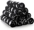 10-Piece Pet Blanket Set – Paw Print Fleece Dog Blankets (24" x 28") for Dogs & Puppies