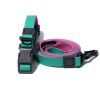 Waterproof Honeycomb Embossed Dog Leash Set – Tear-Resistant Adjustable PVC Traction Rope