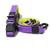 Waterproof Honeycomb Embossed Dog Leash Set – Tear-Resistant Adjustable PVC Traction Rope
