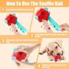 Dog Snuffle Ball – Interactive Puzzle Toy for Foraging, Slow Feeding & Stress Relief