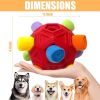 Dog Snuffle Ball – Interactive Puzzle Toy for Foraging, Slow Feeding & Stress Relief