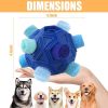 Dog Snuffle Ball – Interactive Puzzle Toy for Foraging, Slow Feeding & Stress Relief